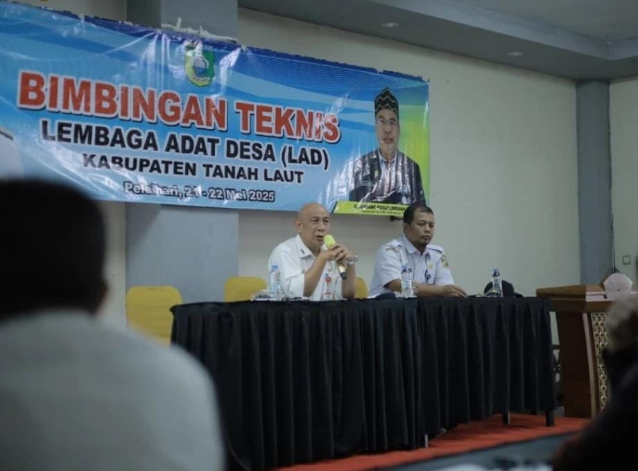 Tingkatkan Peran Efektif Penguatan Lembaga Adat Desa di Masyarakat, Pemkab Tanah Laut Gelar Bimbingan Teknis