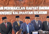 Serahkan LHP Anggaran Tahun 2024, Muhidin Apresiasi Kinerja DPRD Kalsel dan BPK RI