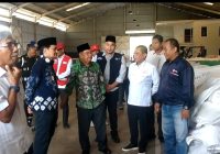 Tinjau Gudang Logistik Kalimantan di Banjarbaru, Jusuf Kalla Tekankan Kesiapsiagaan Bencana