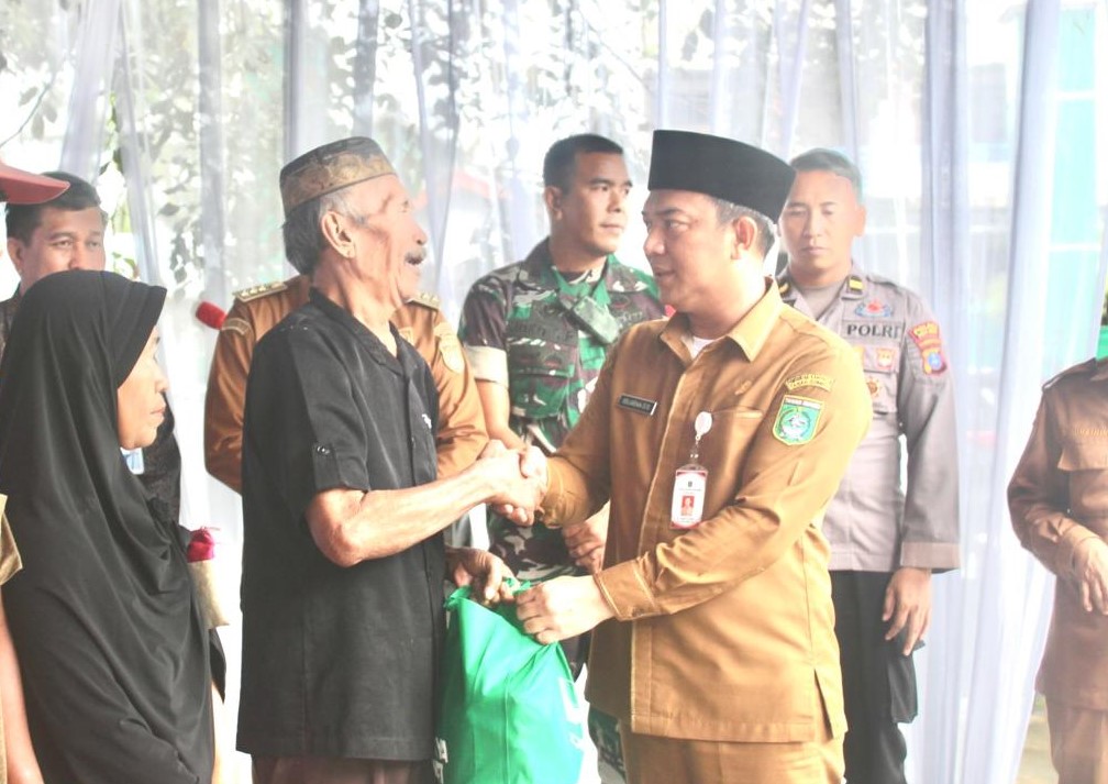 Syukuran Hari Jadi ke 20 Kecamatan Simpang Empat, Camat Abdul Muiz Sampaikan Perkembangan Ketahanan Pangan