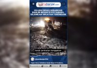 VIDEO - Hujan Deras Sebabkan Banjir Besar di Kotabaru, Sejumlah Wilayah Terendam