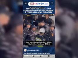 VIDEO - BNN Berhasil Gagalkan Penyelundupan Sabu Hampir 2 Ton dari Kapal di Batam