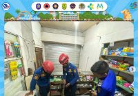 Biawak Masuk Toko di Kelayan Gegerkan Pemiliknya