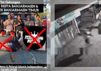 Geng Remaja Bersenjata Bikin Resah Banjarmasin, Polisi Sikat Habis, Ditemukan Celurit, Besi dan Busur Panah!