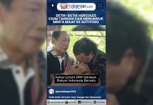 VIDEO - Detik-detik Hercules Cium Tangan dan Menunduk Minta Maaf ke Sutiyoso