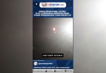VIDEO - Kebakaran Kabel Listrik di KS Tubun Banjarmasin Bikin Panik Pengendara yang Melintas
