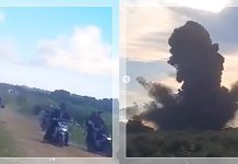 VIRAL VIDEO Warga Serbu Lokasi Peledakan Amunisi di Desa Sagara, Ledakan Susulan Tewaskan 13 Orang