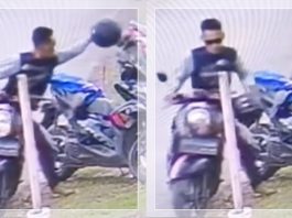 Aksi Maling Helm di Depan Klinik Banjarmasin Terekam CCTV, Warganet Geram!