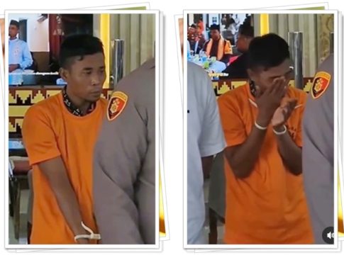 VIRAL VIDEO Marbot Masjid Menangis Saat Ditangkap karena Mencuri Demi Makan, Netizen: "Dia Hanya Lapar!"