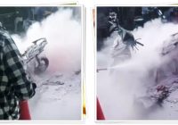 Motor Matik Terbakar di Kertak Hanyar, Warga Padamkan Pakai APAR, Bagini Cara Hindari Motor Tidak Terbakar