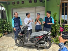 Bayar Tagihan Air Tepat Waktu, Triswanto Raih Hadiah Motor dari PAM Bandarmasih