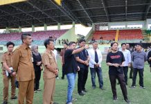 Jelang Liga 2, Hasnuryadi Sulaiman Tinjau Kesiapan Stadion 17 Mei Jadi Markas Barito Putera