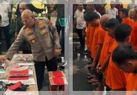 HEBAT! 135 Preman & Pelaku Pungli Ditangkap dalam Operasi Sikat 1 Intan Polda Kalsel, Ratusan Barang Bukti Disita