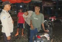 Terus Jaga Kamtibmas dan Berantas Premanisme, Personel Polsek Tamban Gelar Patroli Rutin
