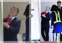 VIRAL! Brigitte Macron ‘Pukul’ Wajah Emmanuel Macron Ketika Mau Turun Pesawat saat Tiba di Vietnam
