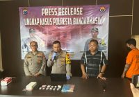 Buruh Harian di Banjarmasin Dibekuk Polisi, Simpan 46 Paket Sabu dan 40 Butir Ekstasi Siap Edar!