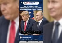 VIDEO - Donald Trump Sebut Presiden Rusia "Gila", Medvedev Tebar Ancaman Perang Dunia III