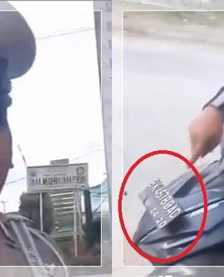 VIRAL! Polisi Tilang Pengendara, Ternyata Motornya Sendiri Mati Pajak Sejak 2020