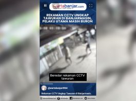 VIDEO - Rekaman CCTV Ungkap Tawuran di Banjarmasin, Pelaku Utama Masih Buron