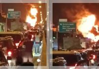 TRAGEDI Truk TNI Bermuatan Amunisi Meledak di Tol Gempol, 1 Prajurit Gugur, Jalan Tol Lumpuh Total