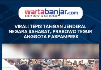 VIDEO - VIRAL! Tepis Tangan Jenderal Negara Sahabat, Prabowo Tegur Anggota Paspampres