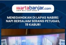 VIDEO - Menegangkan di Lapas Nabire: Napi Bersajam Serang Petugas, 19 Kabur!