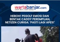 VIDEO - Heboh! Pegolf Emosi dan Bentak Caddy Wanita, Netizen Curiga: 'Pasti Lagi Apes!'