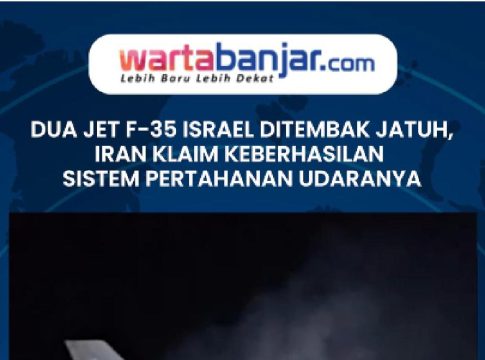 VIDEO - Dua Jet F-35 Israel Ditembak Jatuh, Iran Klaim Keberhasilan Sistem Pertahanan Udaranya