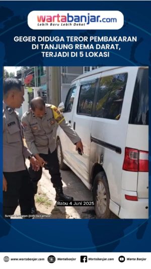 VIDEO - GEGER! Diduga Teror Pembakaran di Tanjung Rema Darat, Terjadi di 5 Lokasi