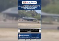 VIDEO - Pesawat Pengebom Siluman B-2 Amerika Serikat Rusak Usai Serang Iran