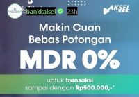 Dijamin Jualan Makin Cuan! Manfaatkan MDR 0% Khusus Merchant Usaha Mikro Pakai QRIS Bank Kalsel