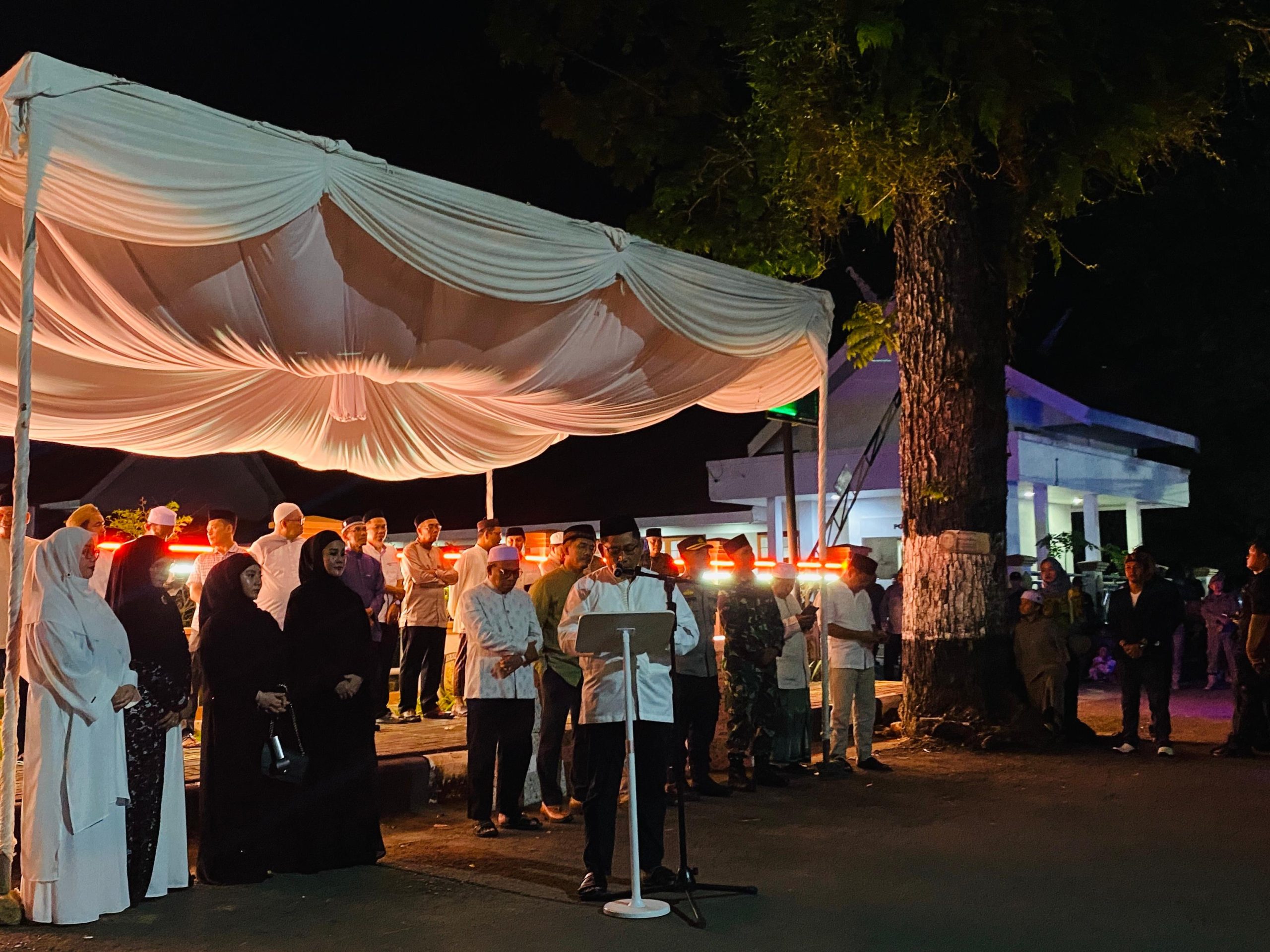 Bupati HST, Samsul Rizal membuka pawai takbiran