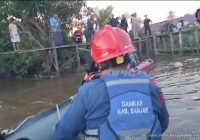 Bocah Tenggelam di Sungai Simpang Pipih Aluh-aluh Besar Telah Ditemukan Tak Bernyawa