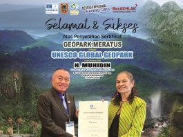 Geopark Meratus Resmi Diakui Dunia: Gubernur Kalsel Terima Sertifikat dari Dirjen UNESCO di Paris