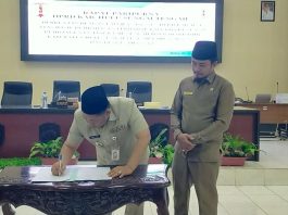 Bupati HST di Rapat Paripurna DPRD : Pendidikan dan Kesehatan Jadi Fokus Utama