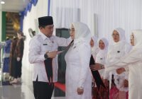 Andi Irmayani Rudi Latif Dikukuhkan Sebagai Bunda PAUD Periode 2025-2030