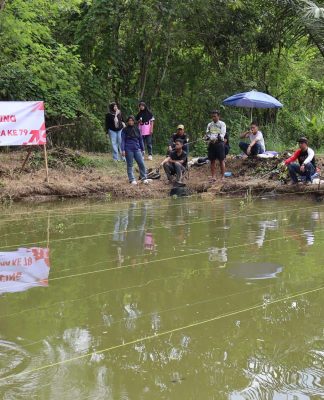 Lomba Mancing Polres HST, Polsek Labuan Amas Juara
