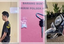Jaringan Sabu di Tanah Laut Terbongkar! Polsek Kurau Bekuk Pelaku Beserta Barang Bukti