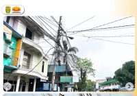 Dinilai Rusak Estetika Kota, Pemko Banjarmasin Akan Tertibkan Kabel Semrawut