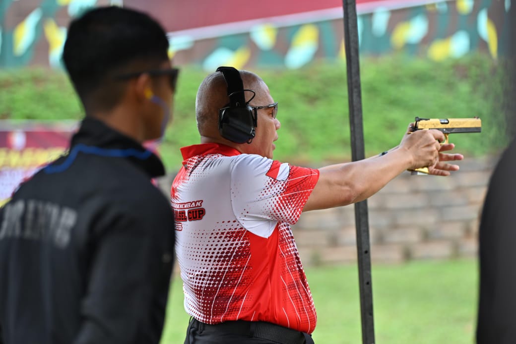 Ratusan Penembak Beradu di Banjarbaru! Polda Kalsel Gelar Lomba di Momen HUT Ke-79 Bhayangkara