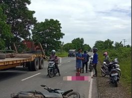 TRAGIS! Ibu Hamil Asal Tatah Pemangkih Tewas Usai Terjatuh di Jalan Tol Gubernur Subarjo