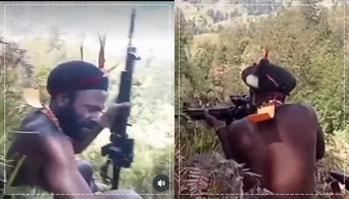 OPM pakai senjata pindad4