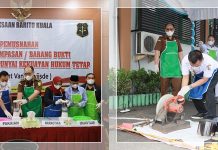 Tegas Tanpa Ampun! Kejari Marabahan Musnahkan Barang Bukti 35 Kasus, Mayoritas Narkotika