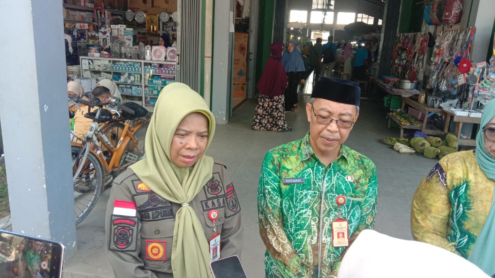 Penataan Ulang PKL di Pasar Modern Paringin