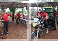 Peringati Hari Bhayangkara ke-79, Polres Tanah Laut Gelar Aksi Serentak Bersihkan TPU