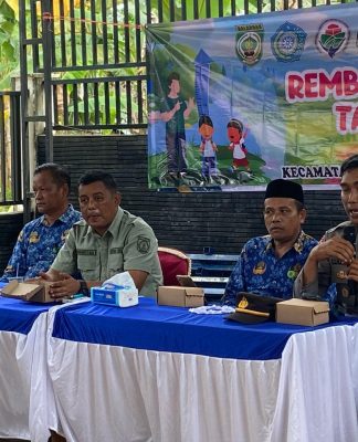 Cegah Stunting, Kades Merah Gaungkan Kolaborasi Lintas Sektor, Kapolsek Awayan: Waspadai Pernikahan Dini!