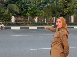 Wakil Wali Kota Banjarmasin Pantau Jalan Bergelombang di Depan Mahligai Pancasila