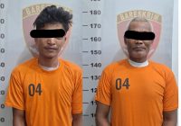 Sembunyikan Sabu di Kotak Rokok, Dua Pria Diringkus Polsek Pelaihari