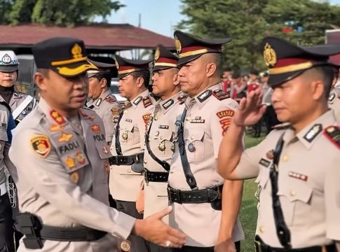 7 Kapolsek di Wilkum Polres Banjar Berganti