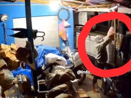 Aksi Pencurian Satu Karung Bawang Putih di Landasan Ulin Terekam CCTV